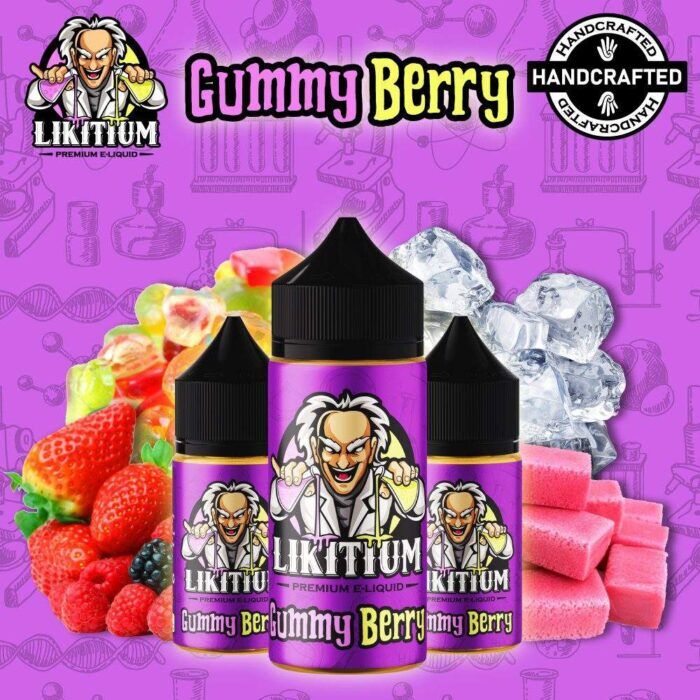 Gummy berry (salt-b) | premium likit, salt likit, puff likit