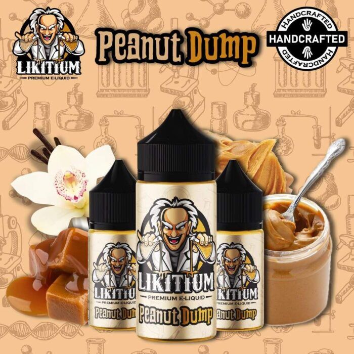 Peanut dump (salt-b) | premium likit, salt likit, puff likit