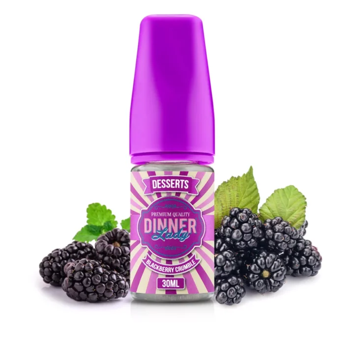 Dinner lady - blackberry crumble 30ml aroma | premium likit, salt likit, puff likit