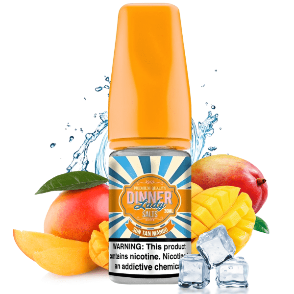 Dinner lady - san tan mango 30ml aroma | premium likit, salt likit, puff likit