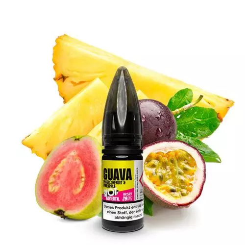 Guava passionfruit pineapple 10ml | 20mg salt likit - riot bar edtn | premium likit, salt likit, puff likit
