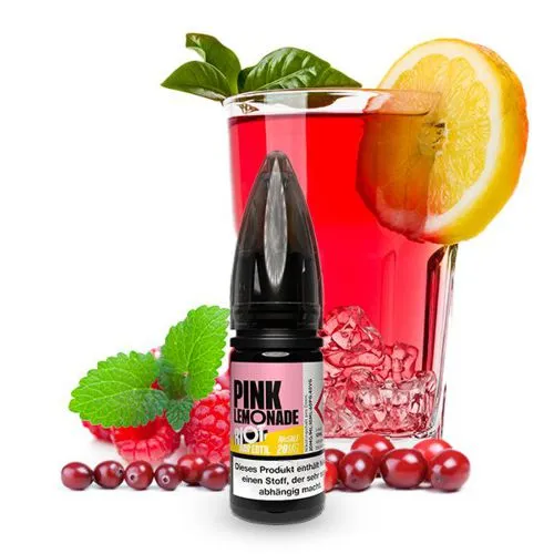 Riot bar likit, pink lemonade, salt likit