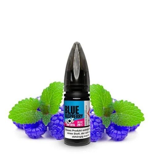 Blue raspberry 10ml | 20mg salt likit - riot bar edtn - görsel 1