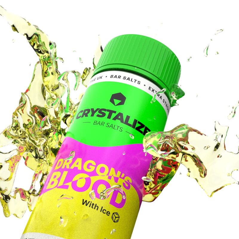 Crystalize bar - dragons blood 10ml | 35mg salt - görsel 1