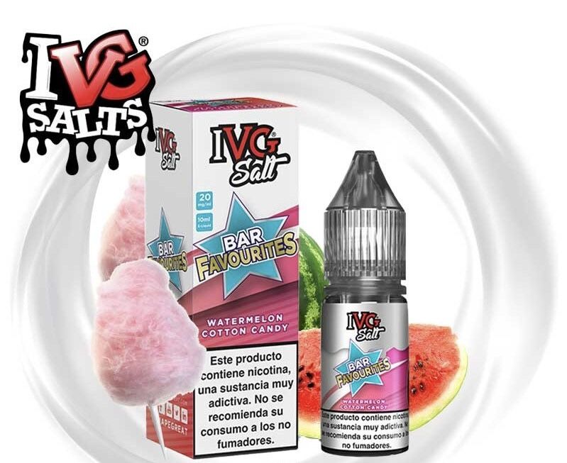 Ivg watermelon cotton candy | 35mg salt likit - görsel 1