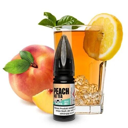 Peach ice tea 10ml | 20mg salt likit - riot bar edtn - görsel 1