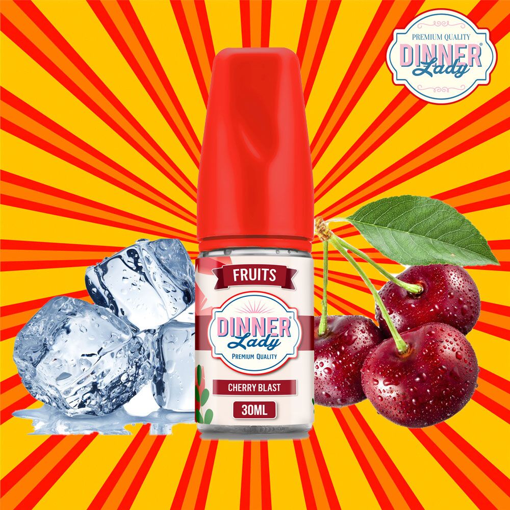 Dinner lady - cherry blast 30ml aroma - görsel 1