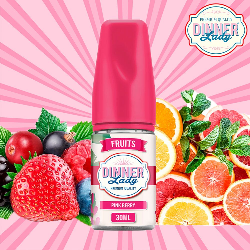 Dinner lady - pink berry 30ml aroma - görsel 1