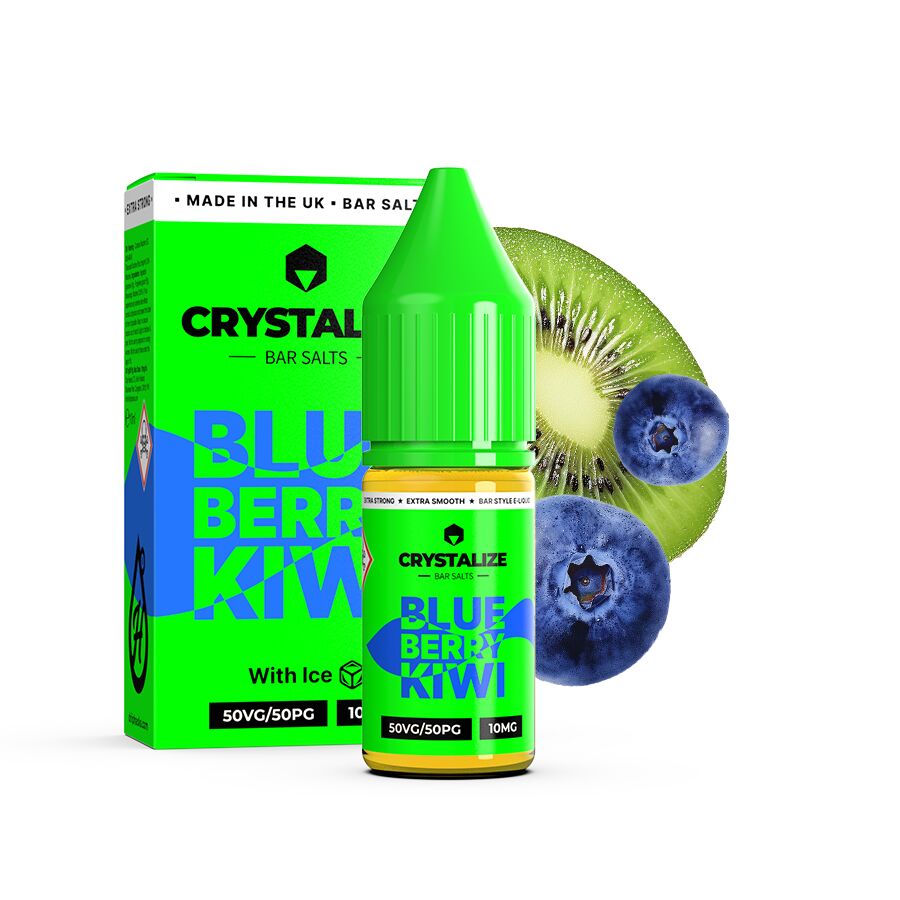 Crystalize bar - blueberry kiwi 10ml | 35mg salt - görsel 1